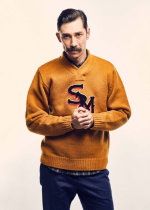SM LETTERED SWEATER